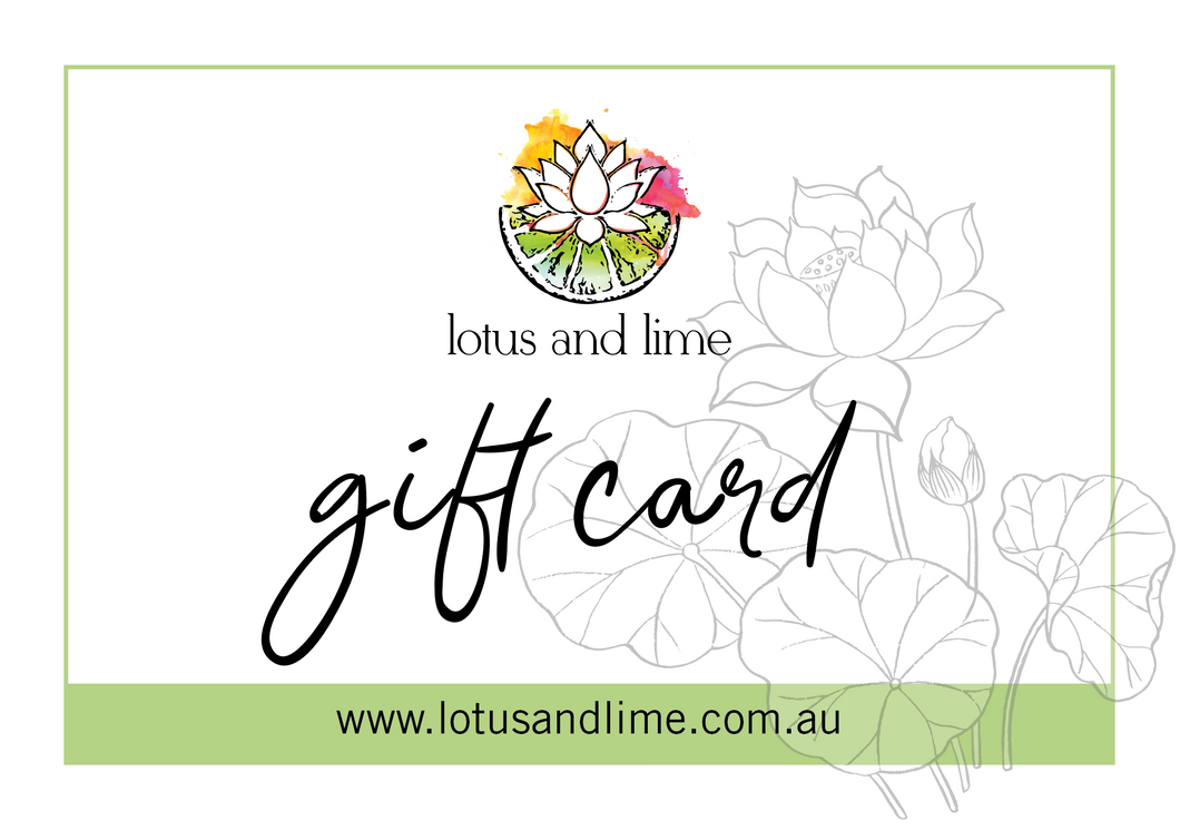 lotus and lime gift card