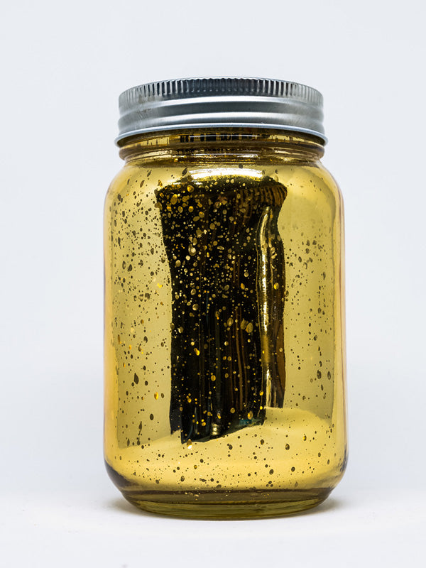 Sparkle Jar - Gold Mercury