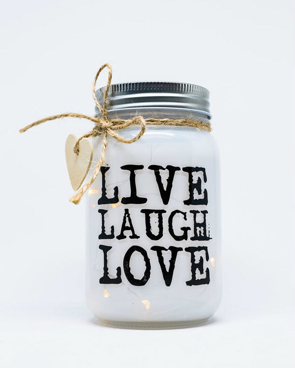 Sparkle Jar - Live Love Laugh