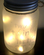 Load image into Gallery viewer, Sparkle Jar - &#39;twinkle twinkle little star&#39;
