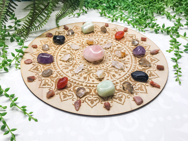 Happiness and Joy - Positive Vibes - Crystal Energy Grid Pack