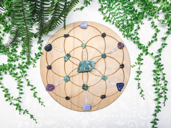 Calm and Serenity, Alleiviating Stress B - Crystal Energy Grid Pack