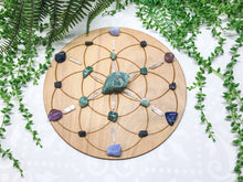 Load image into Gallery viewer, Calm and Serenity, Alleiviating Stress B - Crystal Energy Grid Pack

