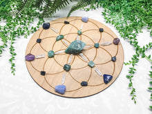 Load image into Gallery viewer, Calm and Serenity, Alleiviating Stress B - Crystal Energy Grid Pack
