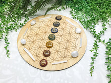 Load image into Gallery viewer, Chakra Energy D - Crystal Energy Grid Pack
