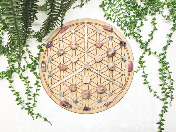 Harmony and Tranquility B - Crystal Energy Grid Pack