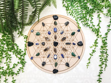 Load image into Gallery viewer, Emotional and Psychic Protection B - Crystal Energy Grid Pack
