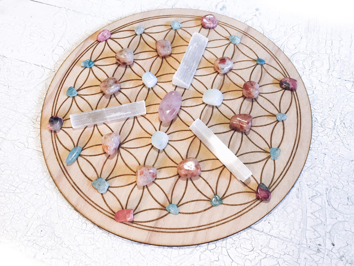 Harmony and Tranquility A - Crystal Energy Grid Pack