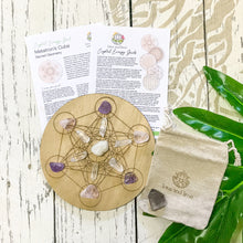 Load image into Gallery viewer, Love and Peace - Mini Crystal Energy Grid Pack
