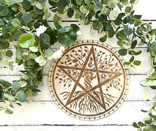 Load image into Gallery viewer, Crystal Energy Grid - Pentacle Tree Of Life
