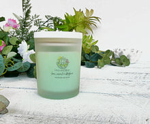 Load image into Gallery viewer, Soy Candle - Lime, Coconut &amp; Elderflower

