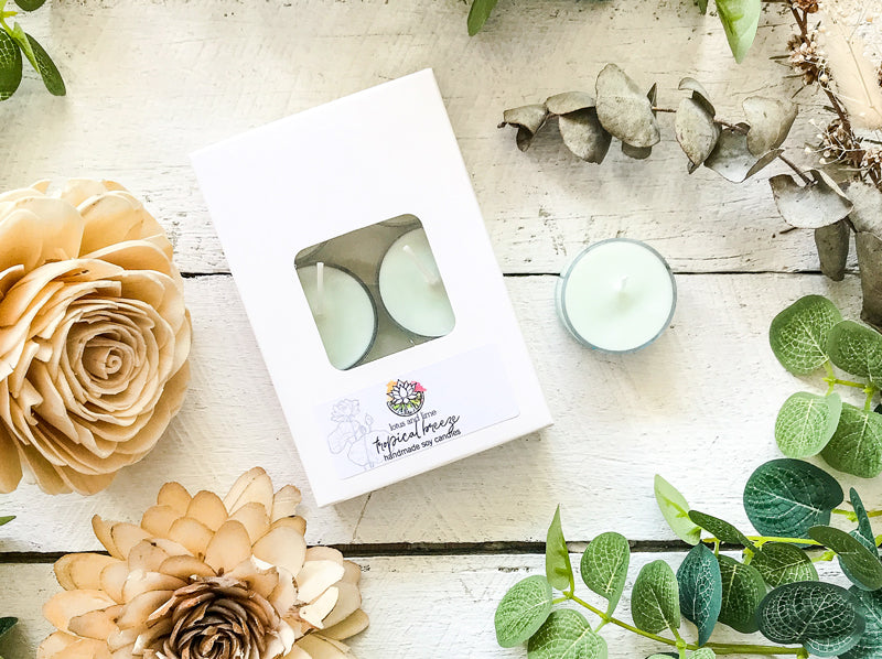 Soy Tealight Candles - Tropical Breeze