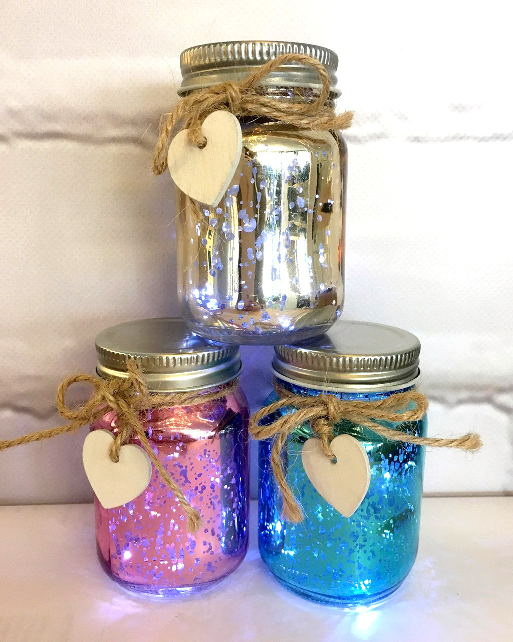 Sparkle Jars - Mini Set of 3