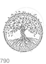 Load image into Gallery viewer, Tree of Life Stencil 790
